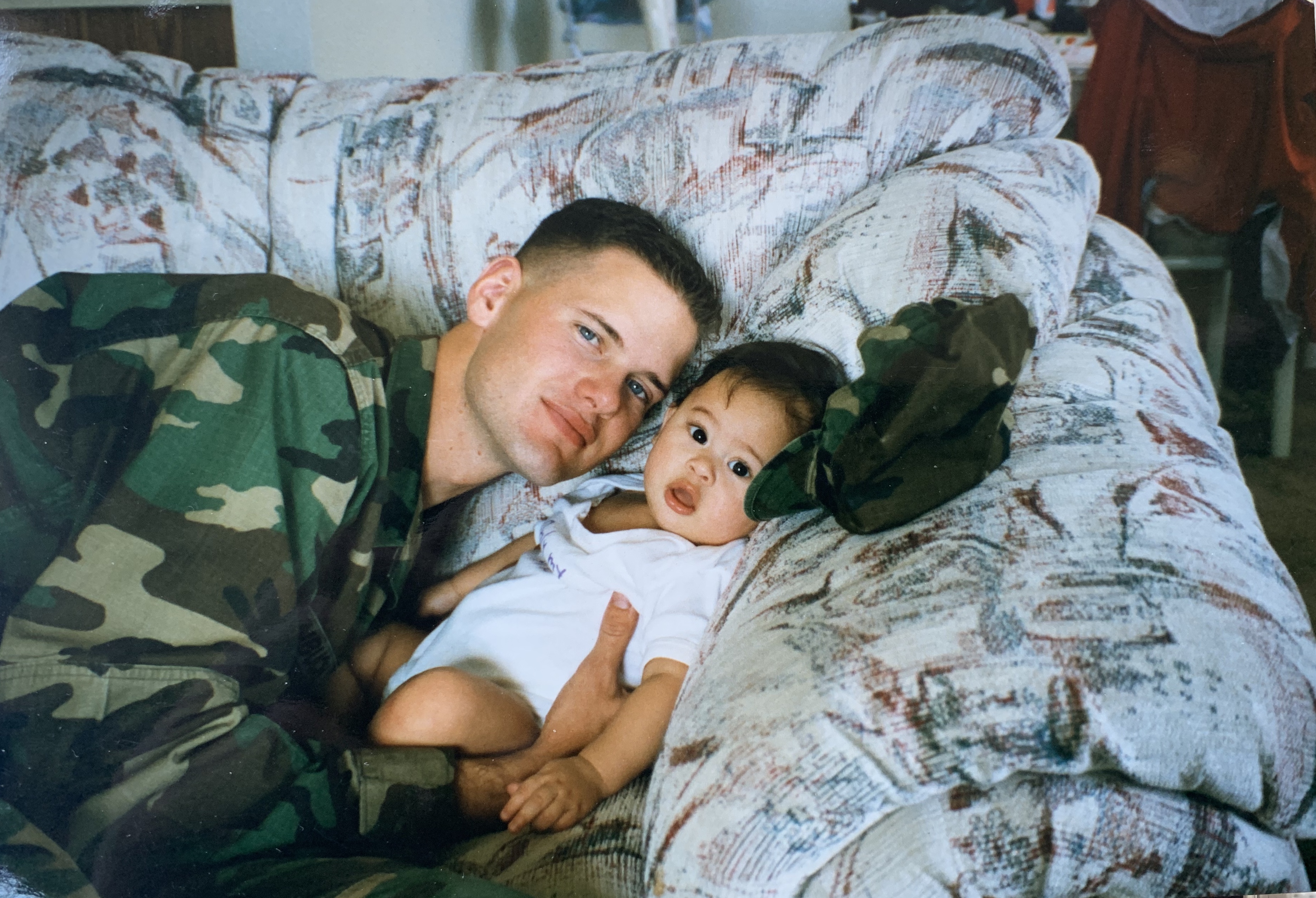 Noah Steinbuch and his father